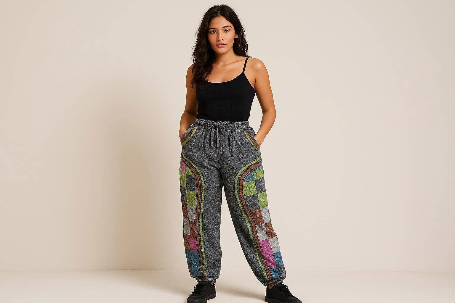 real model with this pajama